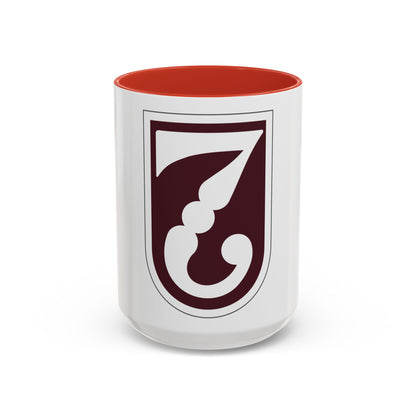 7 Medical Brigade 2 (U.S. Army) Accent Coffee Mug