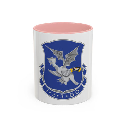 123rd Infantry Regiment (U.S. Army) Accent Coffee Mug