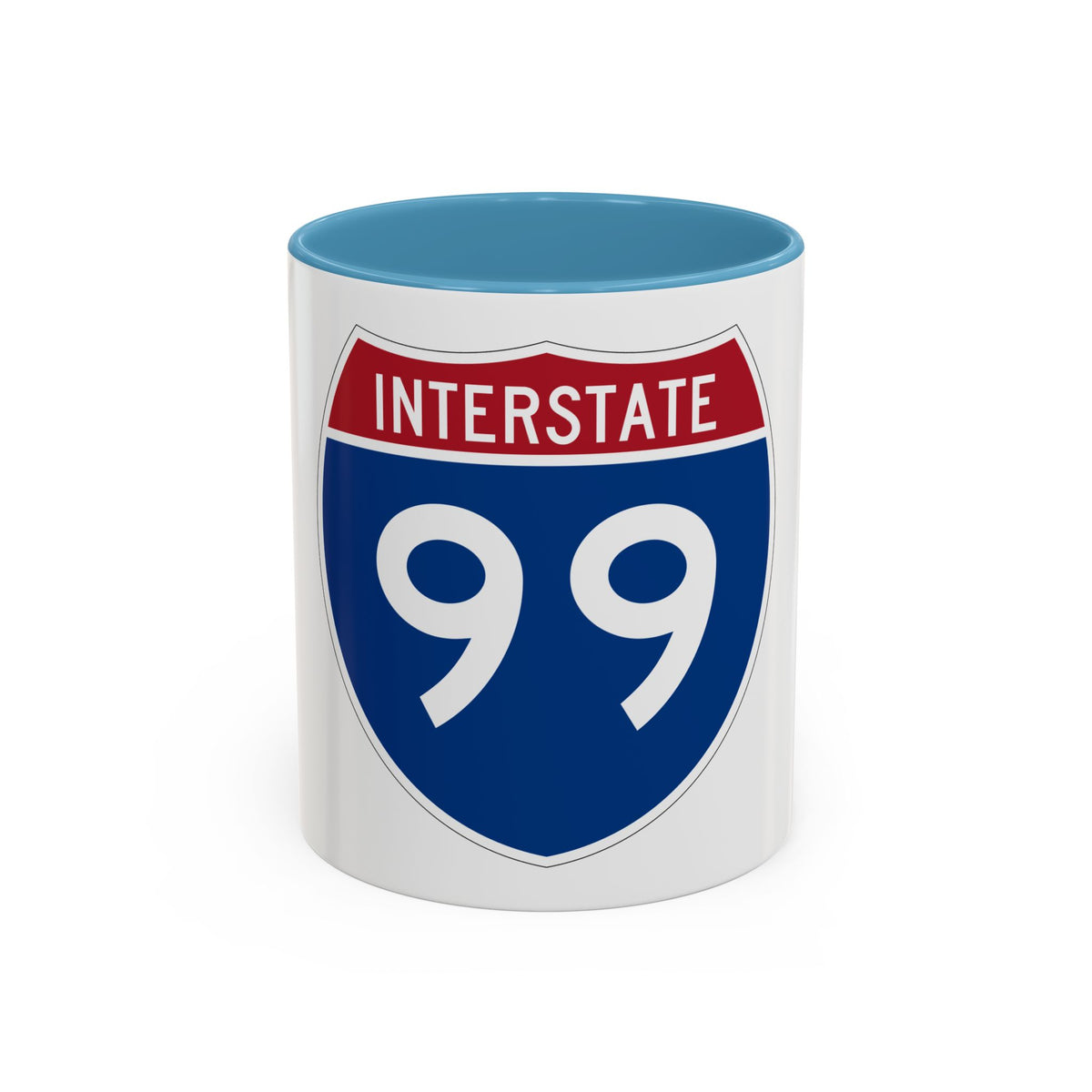 Interstate 99 (U.S. Highways) Accent Coffee Mug