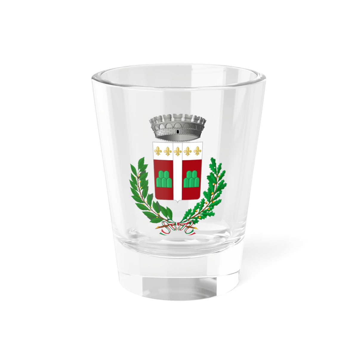 Cantiano-Stemma (Italy) (Coat of Arms) Shot Glass 1.5oz