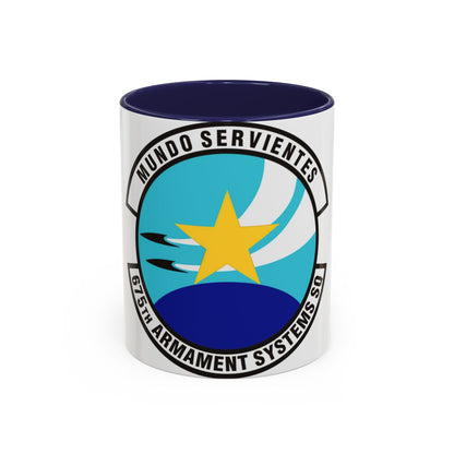 675th Armament Systems Squadron (U.S. Air Force) Accent Coffee Mug