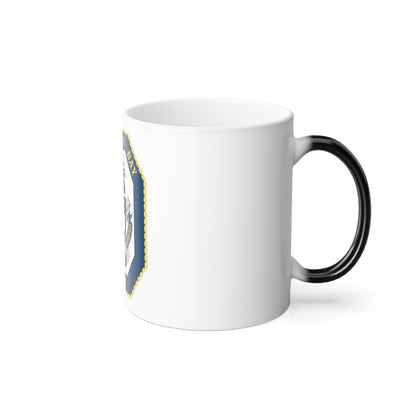 USS Mobile Bay CG 53 Crest (U.S. Navy) Color Changing Mug 11oz