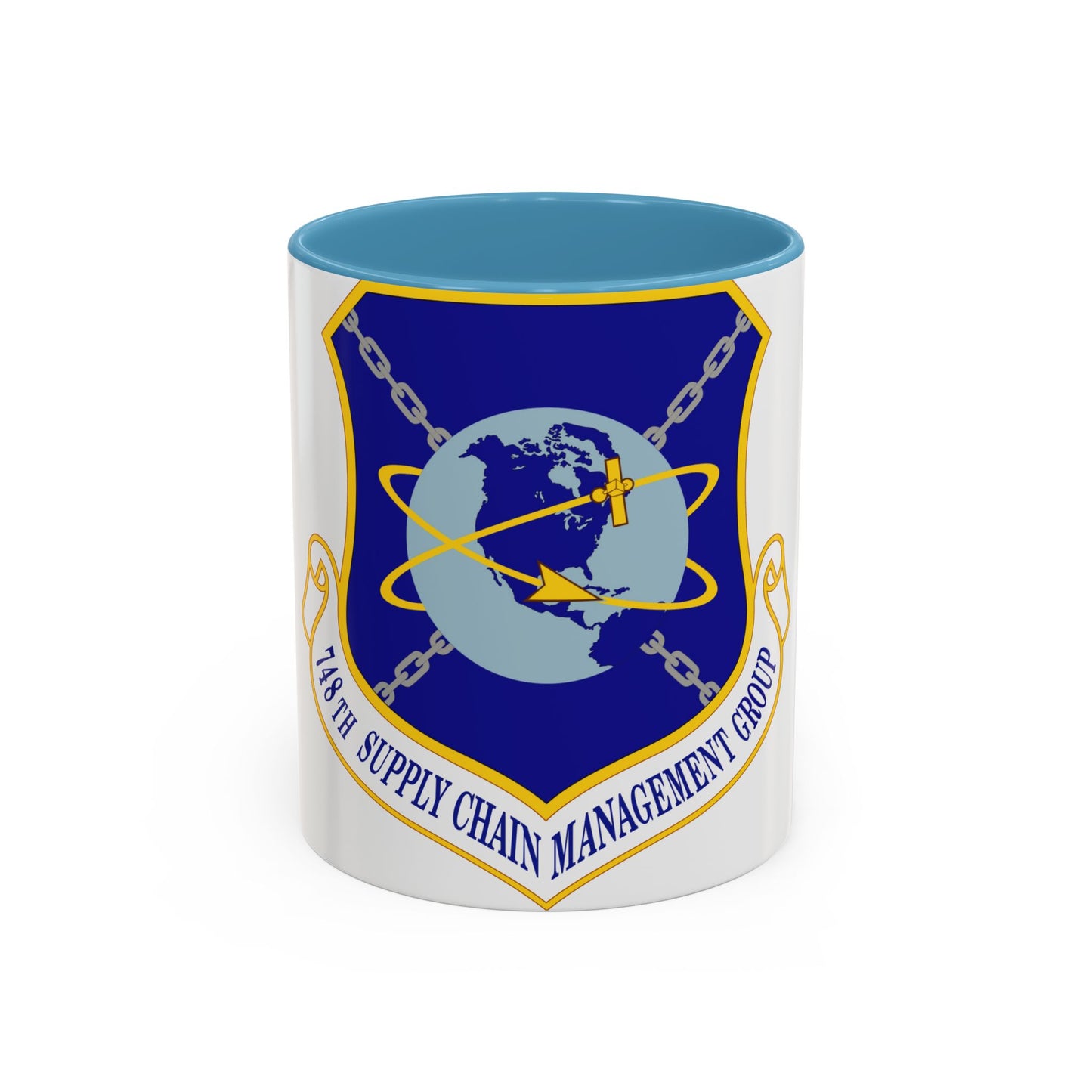 748 Supply Chain Management Group AFMC (U.S. Air Force) Accent Coffee Mug