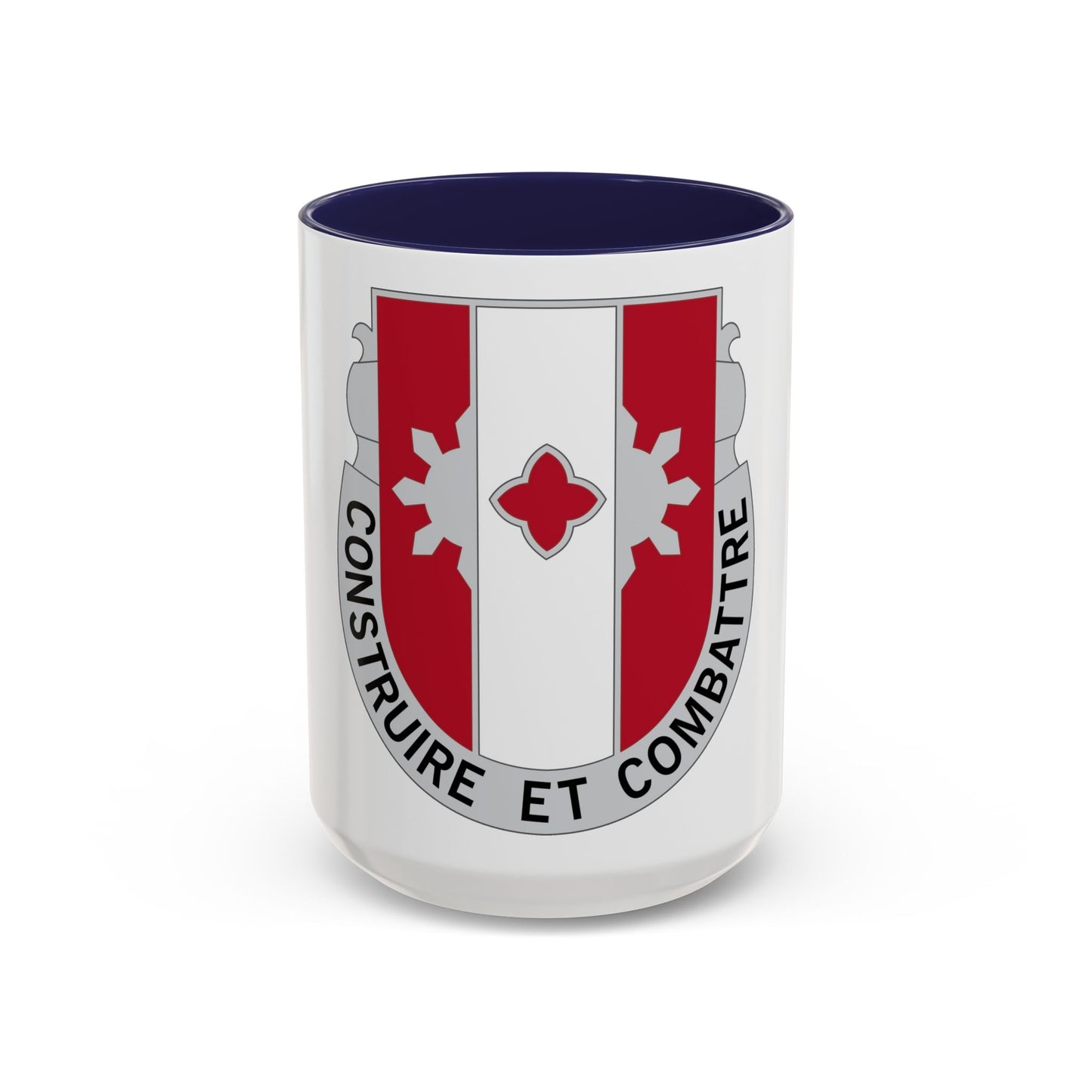 961 Engineer Battalion (U.S. Army) Accent Coffee Mug
