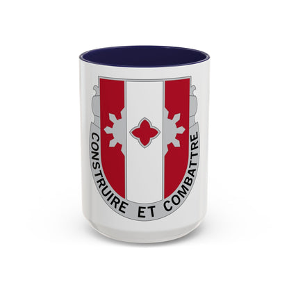 961 Engineer Battalion (U.S. Army) Accent Coffee Mug