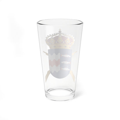 Västernorrlands regemente vapen (Sweden) (Coat of Arms) Pint Glass 16oz