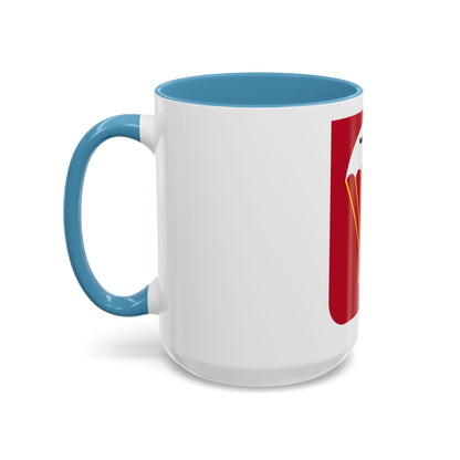 456th Airborne Field Artillery Battalion v2 (U.S. Army) Accent Coffee Mug