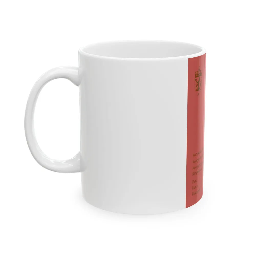 Norway Passport 2020 - White Coffee Mug-Go Mug Yourself