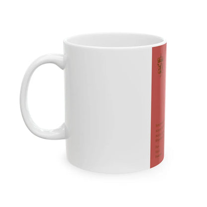 Norway Passport 2020 - White Coffee Mug-Go Mug Yourself