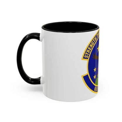 603d Air Communications Squadron (U.S. Air Force) Accent Coffee Mug - Go Mug Yourself