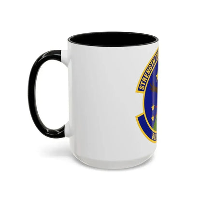 603d Air Communications Squadron (U.S. Air Force) Accent Coffee Mug - Go Mug Yourself