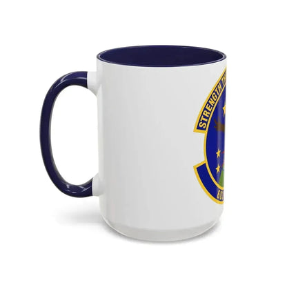 603d Air Communications Squadron (U.S. Air Force) Accent Coffee Mug - Go Mug Yourself