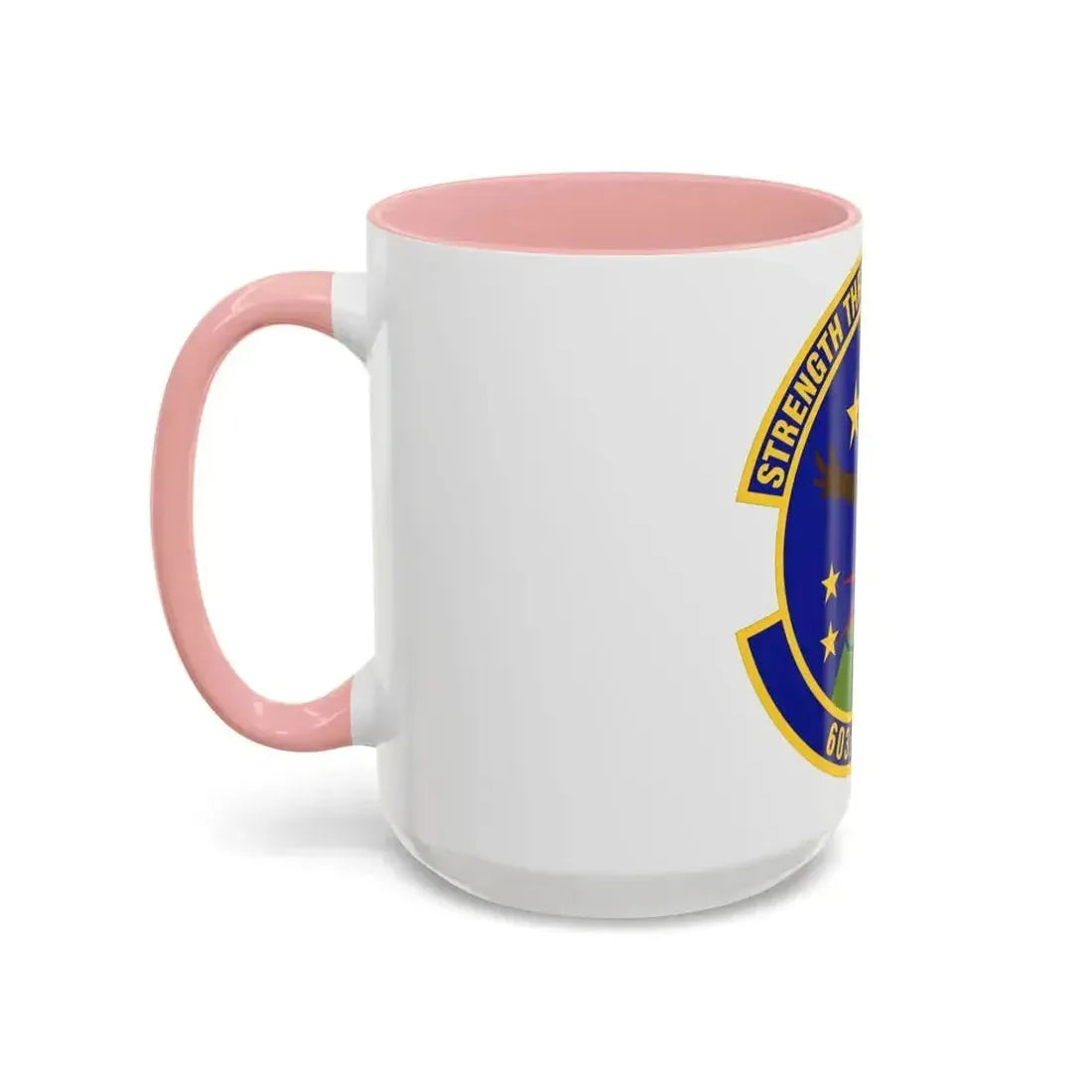 603d Air Communications Squadron (U.S. Air Force) Accent Coffee Mug - Go Mug Yourself