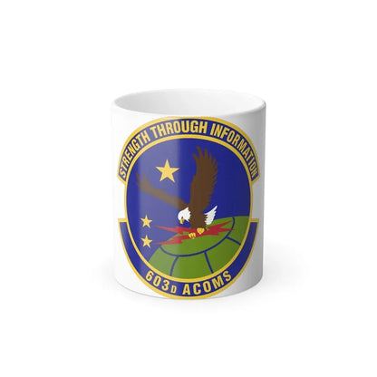 603d Air Communications Squadron (U.S. Air Force) Color Changing Coffee Mug 11oz - Go Mug Yourself