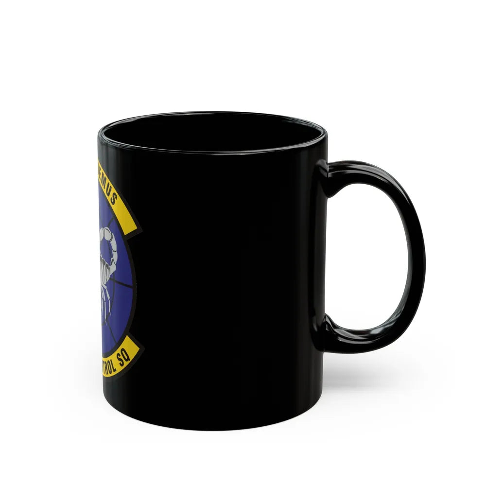 603d Air Control Squadron (U.S. Air Force) Black Coffee Mug-Go Mug Yourself