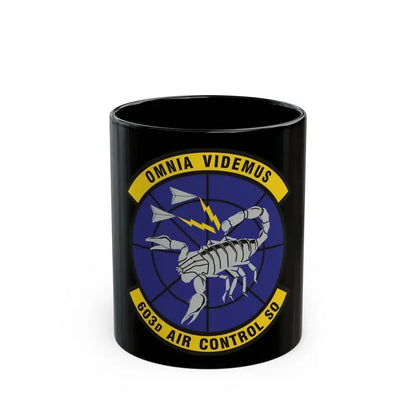 603d Air Control Squadron (U.S. Air Force) Black Coffee Mug 11oz - Go Mug Yourself
