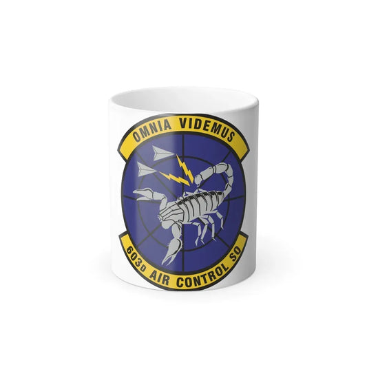 603d Air Control Squadron (U.S. Air Force) Color Changing Coffee Mug 11oz - Go Mug Yourself