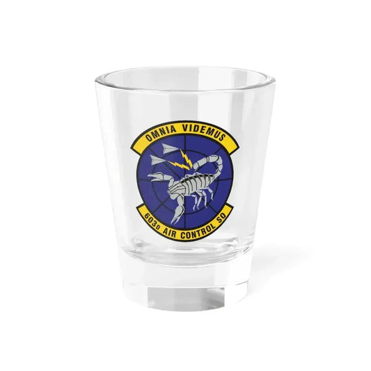 603d Air Control Squadron (U.S. Air Force) Shot Glass 1.5oz 1.5oz - Go Mug Yourself