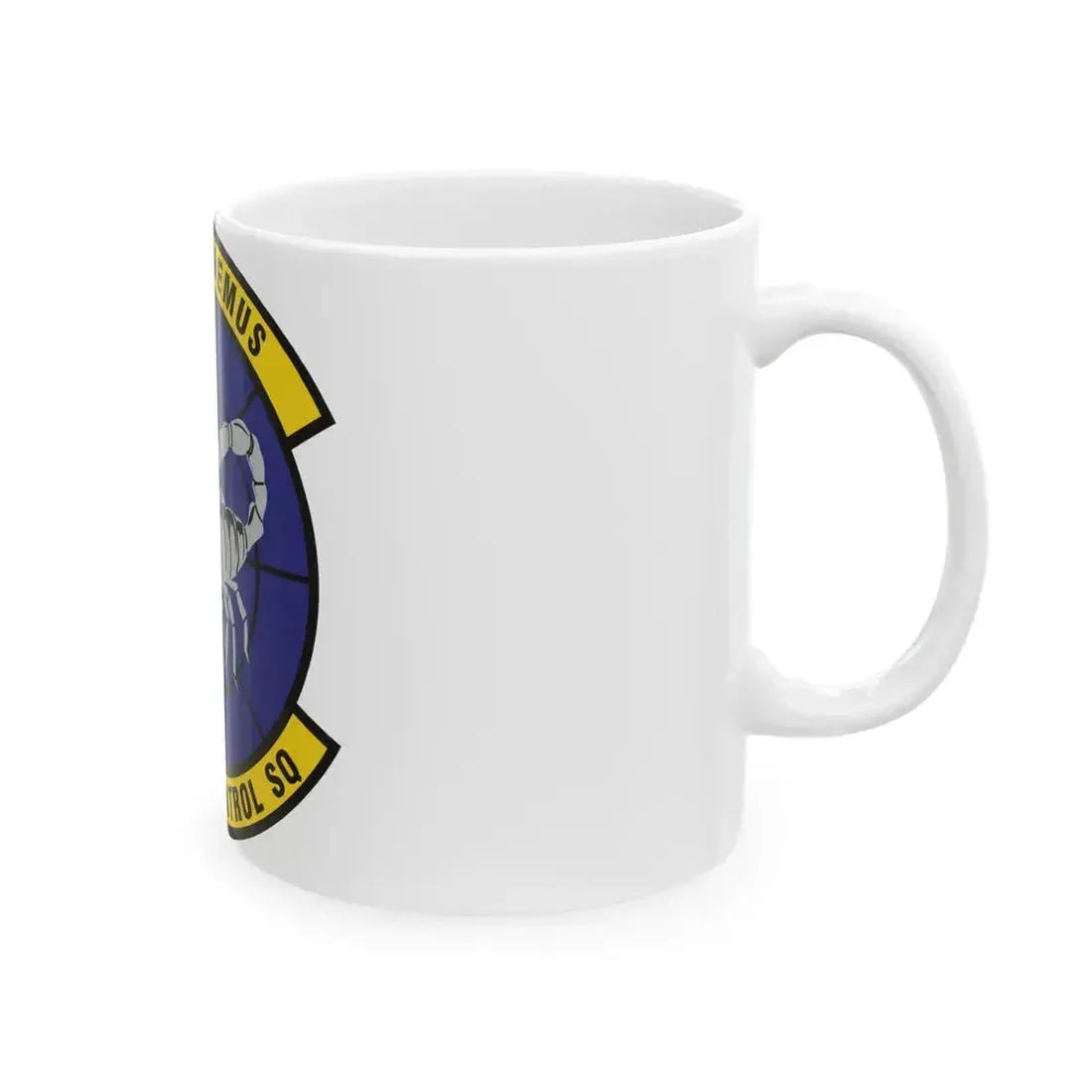603d Air Control Squadron (U.S. Air Force) White Coffee Mug - Go Mug Yourself