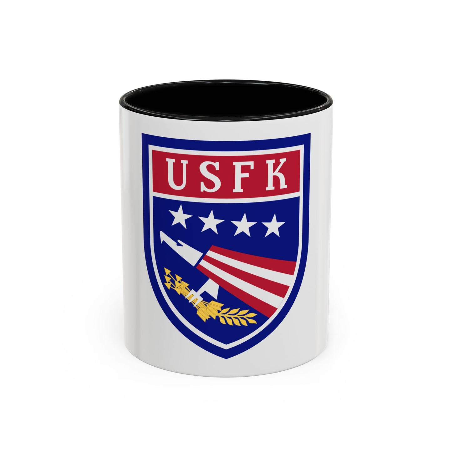 USAE United States Forces Korea (U.S. Army) Accent Coffee Mug