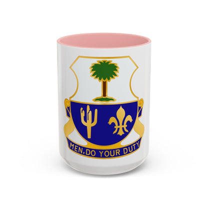163rd Infantry Regiment (U.S. Army) Accent Coffee Mug