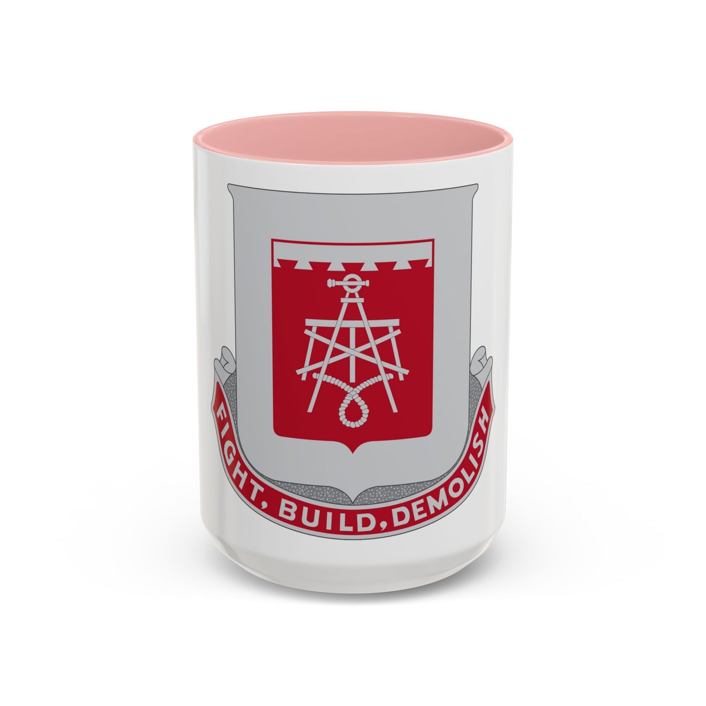 330 Engineer Battalion (U.S. Army) Accent Coffee Mug