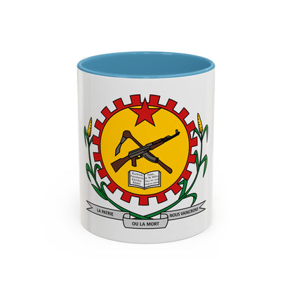 Coat of arms of Burkina Faso 1984-1991 - Accent Coffee Mug