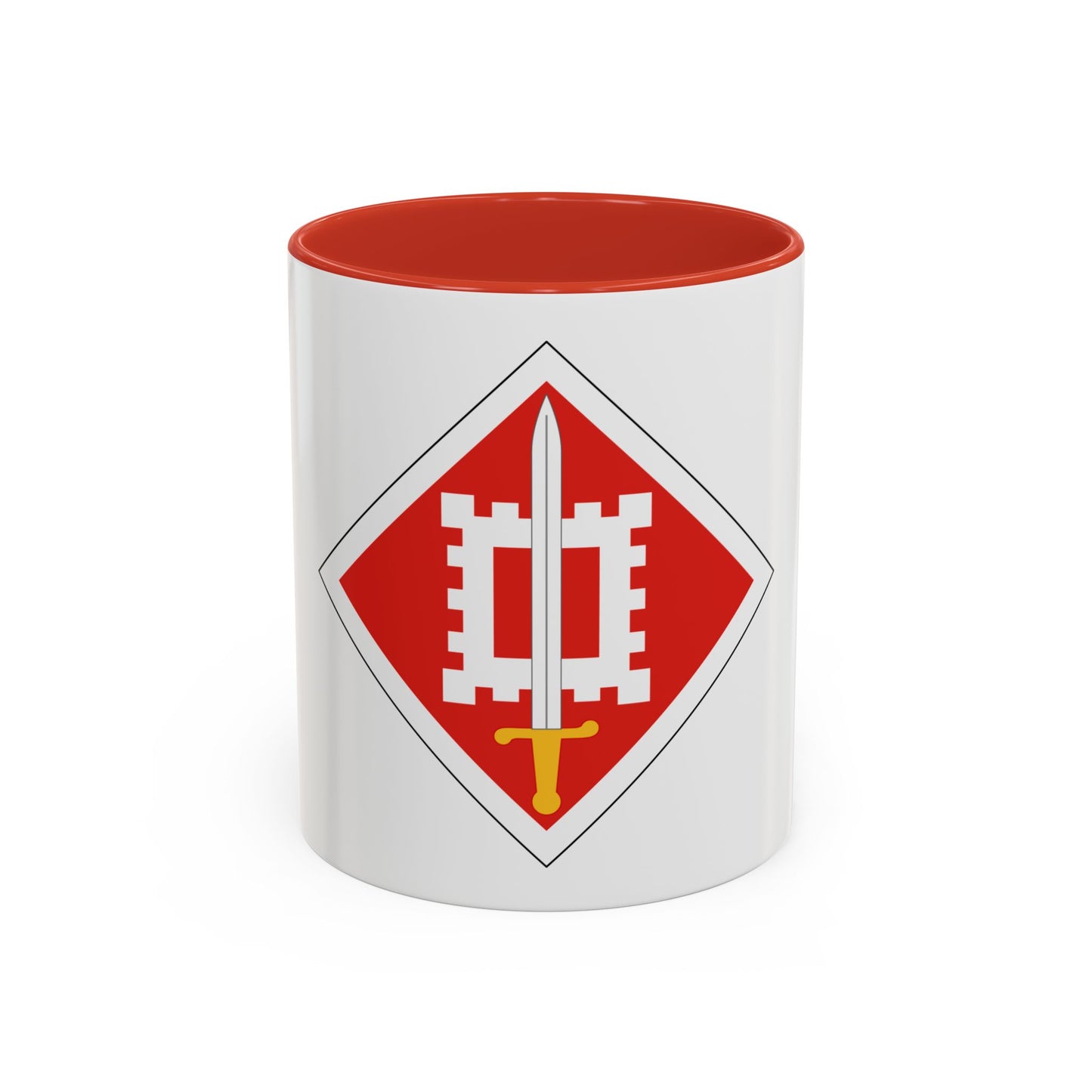 18th Engineer Brigade (U.S. Army) Accent Coffee Mug