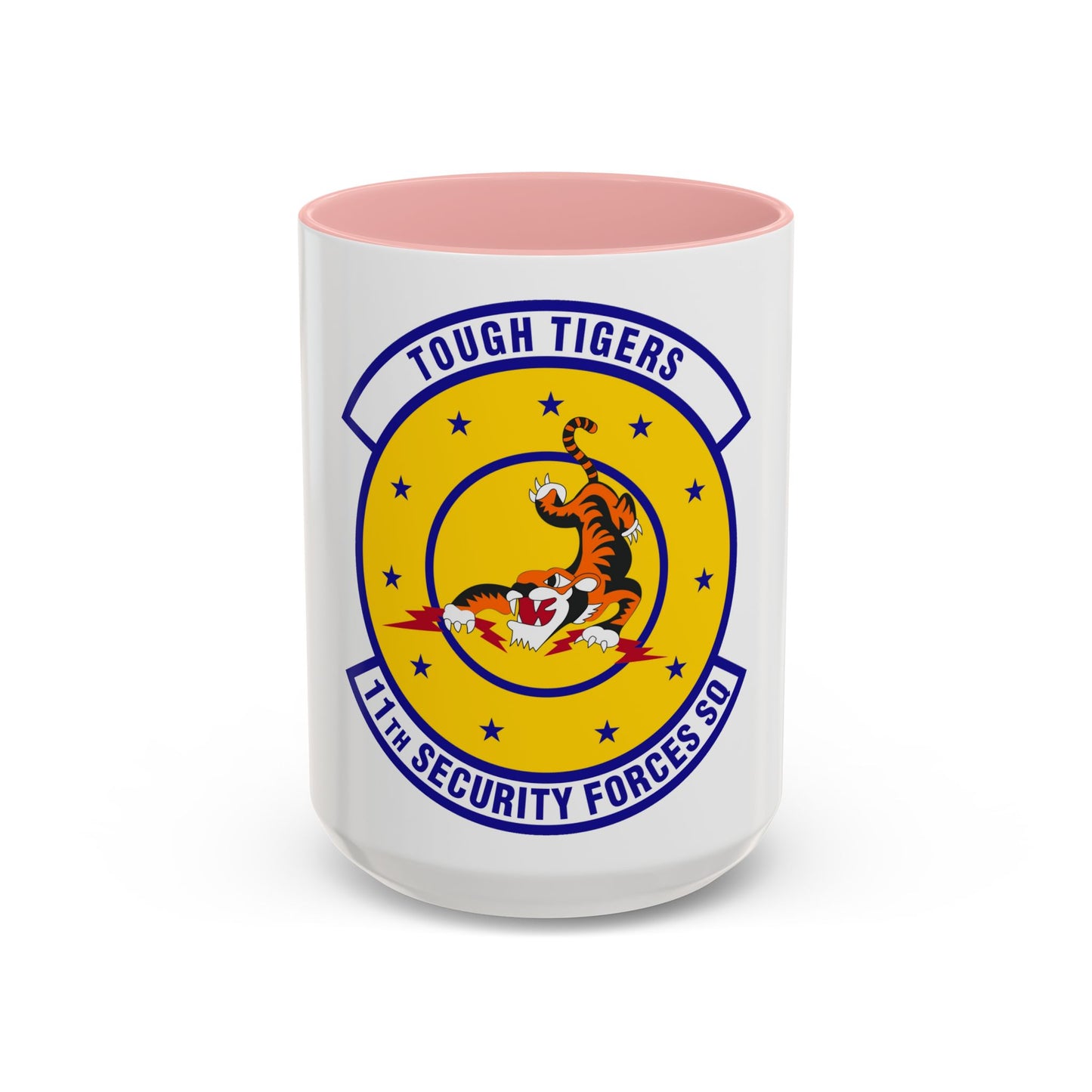11 Security Forces Squadron USAF (U.S. Air Force) Accent Coffee Mug