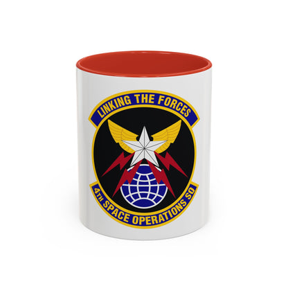 4th Space Operations Squadron (U.S. Air Force) Accent Coffee Mug