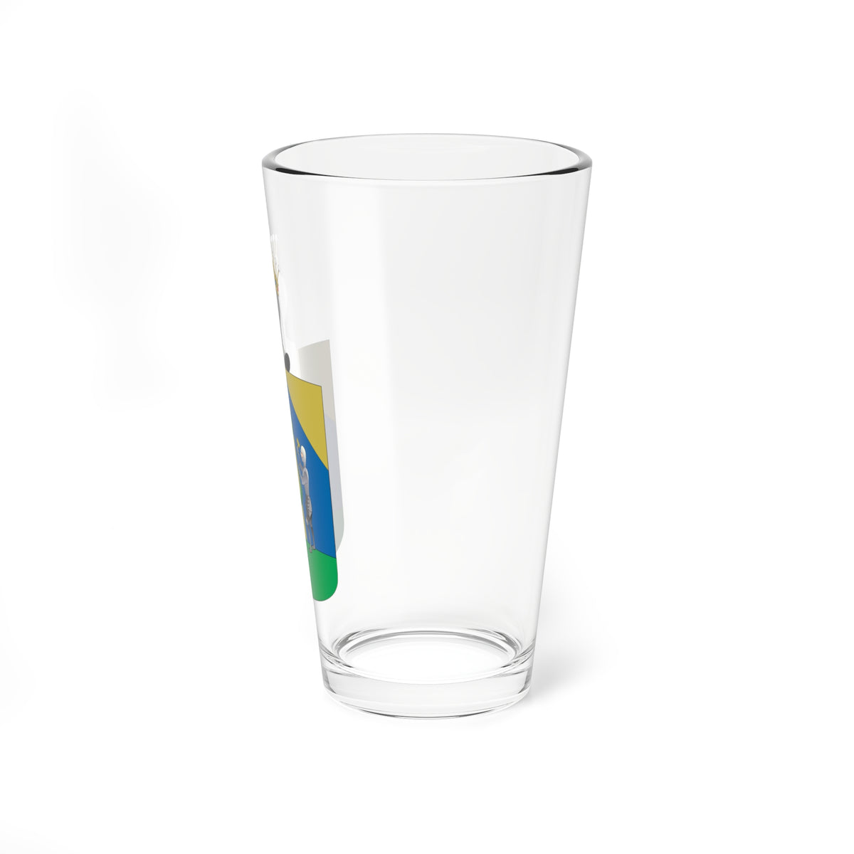 Hagi-Moscu family coat of arms (Algeria) (Coat of Arms) Pint Glass 16oz