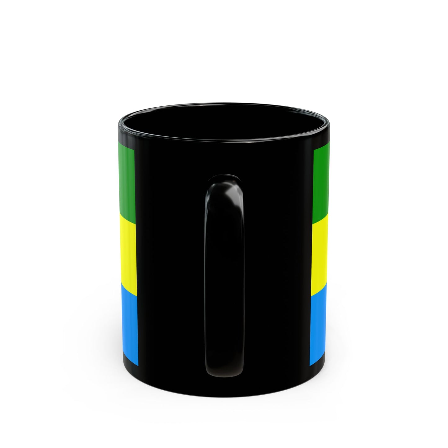 Flag of City of Bandung Indonesia - Black Coffee Mug-Go Mug Yourself