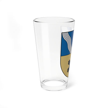 Kupiškis COA (Lithuania) (Coat of Arms) Pint Glass 16oz