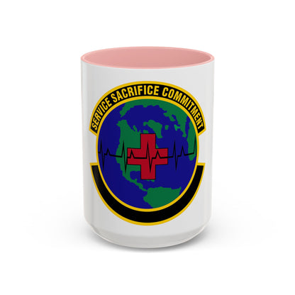 28 Operational Medical Readiness Squadron AFGSC (U.S. Air Force) Accent Coffee Mug