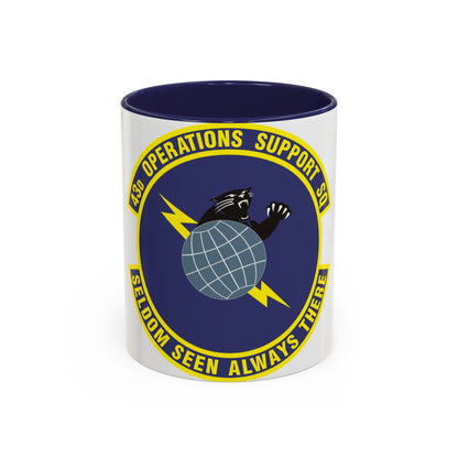 43d Operations Support Squadron (U.S. Air Force) Accent Coffee Mug