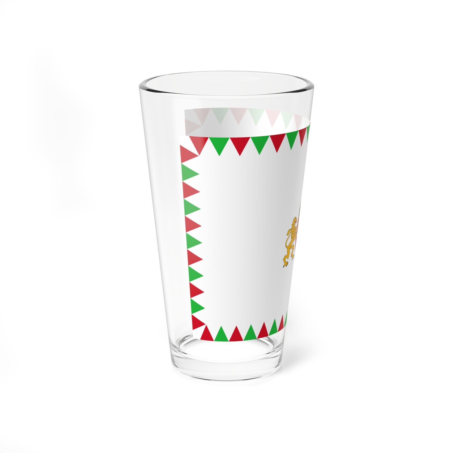 Proposed flag of Budapest 2011 (Hungary) Pint Glass 16oz