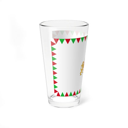 Proposed flag of Budapest 2011 (Hungary) Pint Glass 16oz