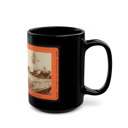A Confederate Redoubt (U.S. Civil War) Black Coffee Mug