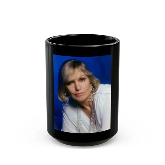 Kim Novak #333 (Vintage Female Icon) Black Coffee Mug-15oz-Go Mug Yourself