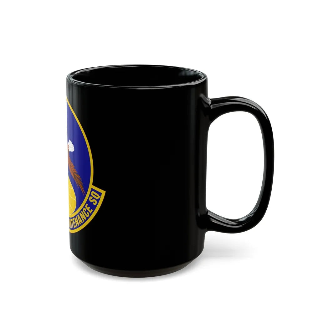 605 Aircraft Maintenance Squadron AMC (U.S. Air Force) Black Coffee Mug-Go Mug Yourself