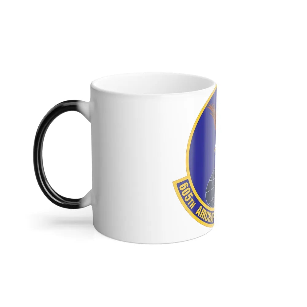 605 Aircraft Maintenance Squadron AMC (U.S. Air Force) Color Changing Coffee Mug-Go Mug Yourself