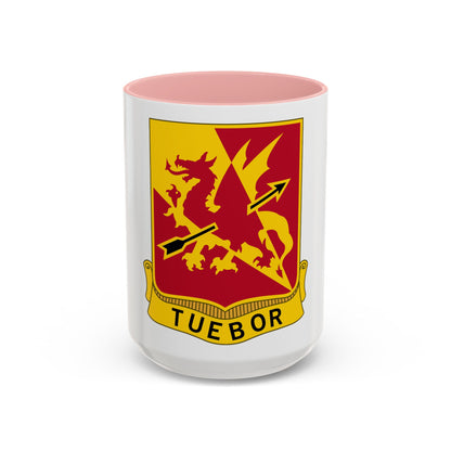 562nd Air Defense Artillery Regiment (U.S. Army) Accent Coffee Mug
