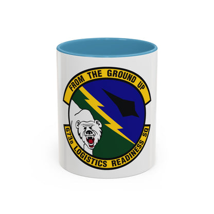 673d Logistics Readiness Squadron (U.S. Air Force) Accent Coffee Mug
