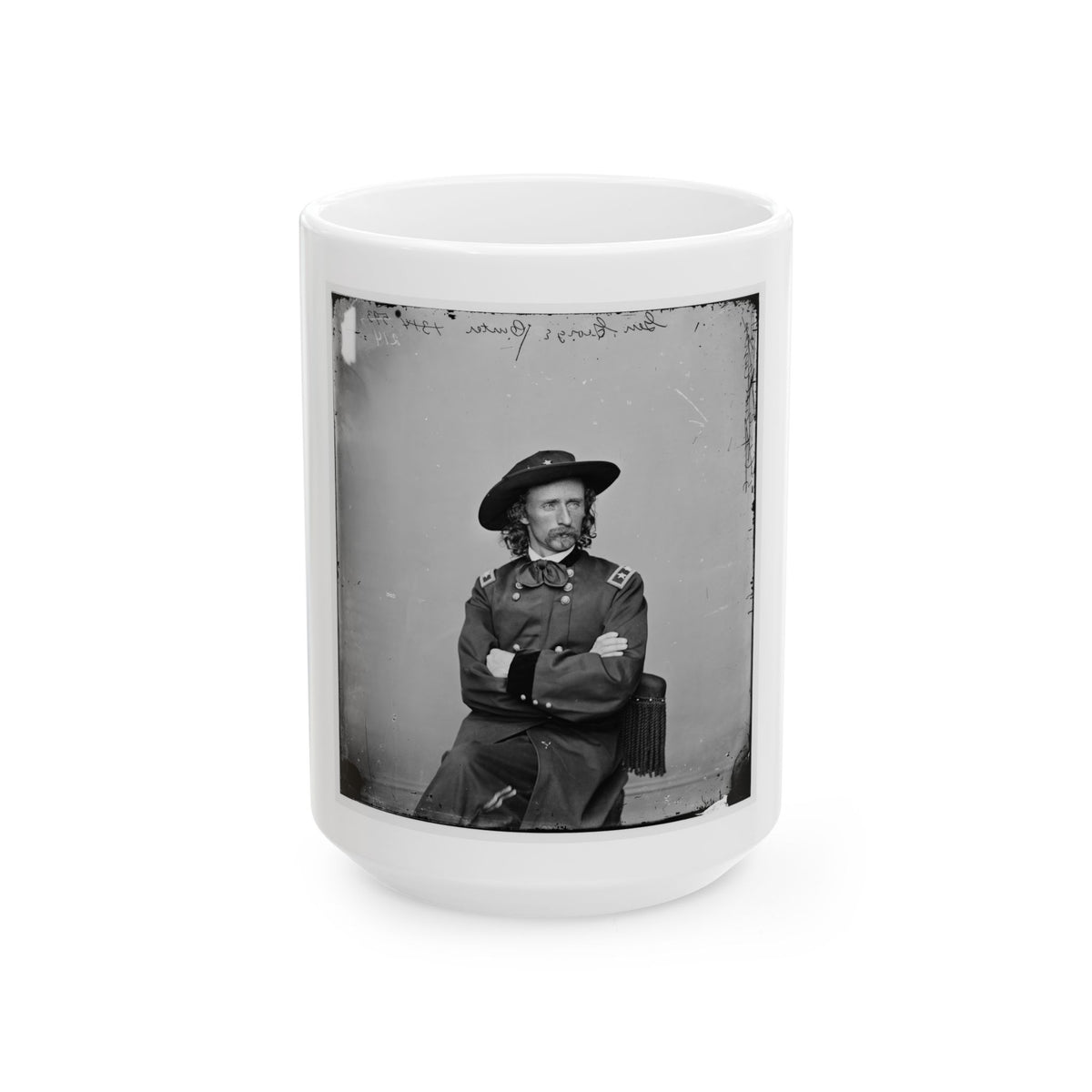 Major General George Armstrong Custer(2) (U.S. Civil War) White Coffee Mug