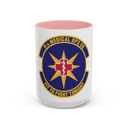 8th Medical Operations Squadron (U.S. Air Force) Accent Coffee Mug