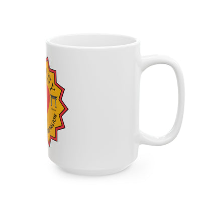 Company D Georgia (USMC) White Coffee Mug