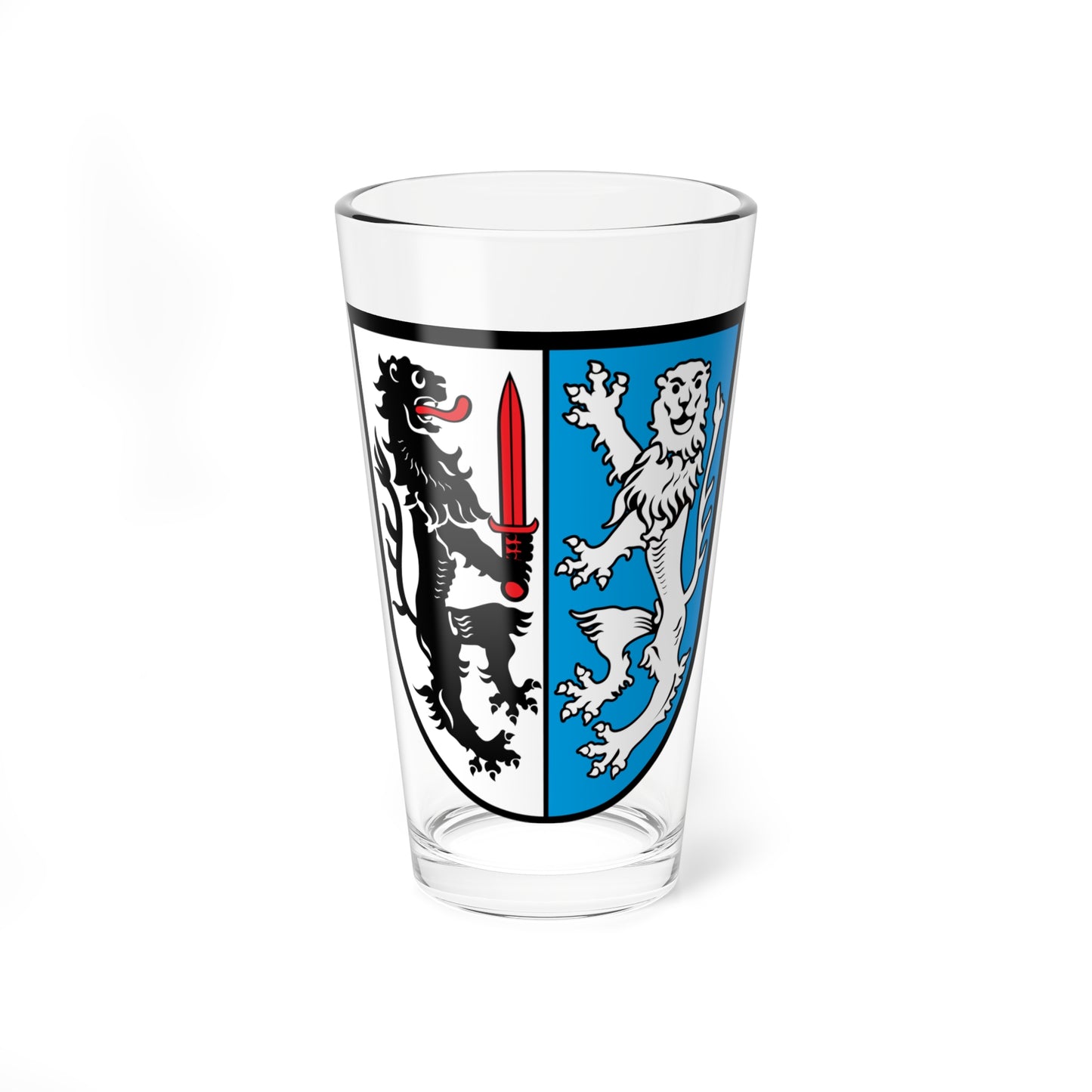 DEU Babensham COA (Germany) (Coat of Arms) Pint Glass 16oz