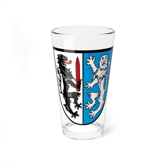 DEU Babensham COA (Germany) (Coat of Arms) Pint Glass 16oz