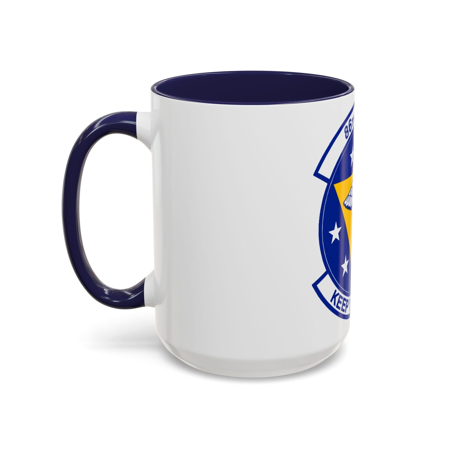 86 Aerospace Medicine Squadron USAFE (U.S. Air Force) Accent Coffee Mug