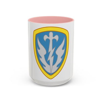 504th Military Intelligence Brigade (U.S. Army) Accent Coffee Mug